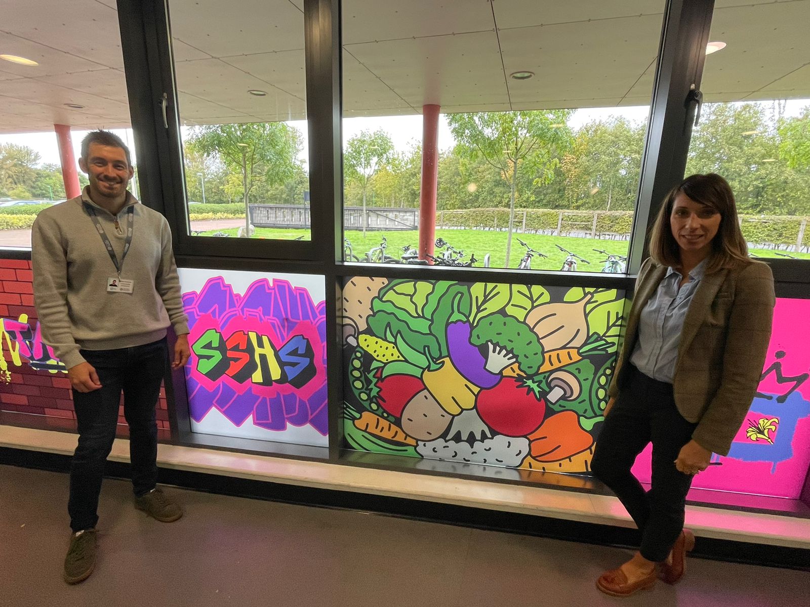 Alex Kosmas and Sophia Ingram-Dodd